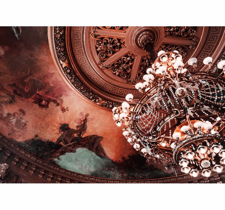Weitere Fototapeten opulentes kronleuchterdetail - TenStickers