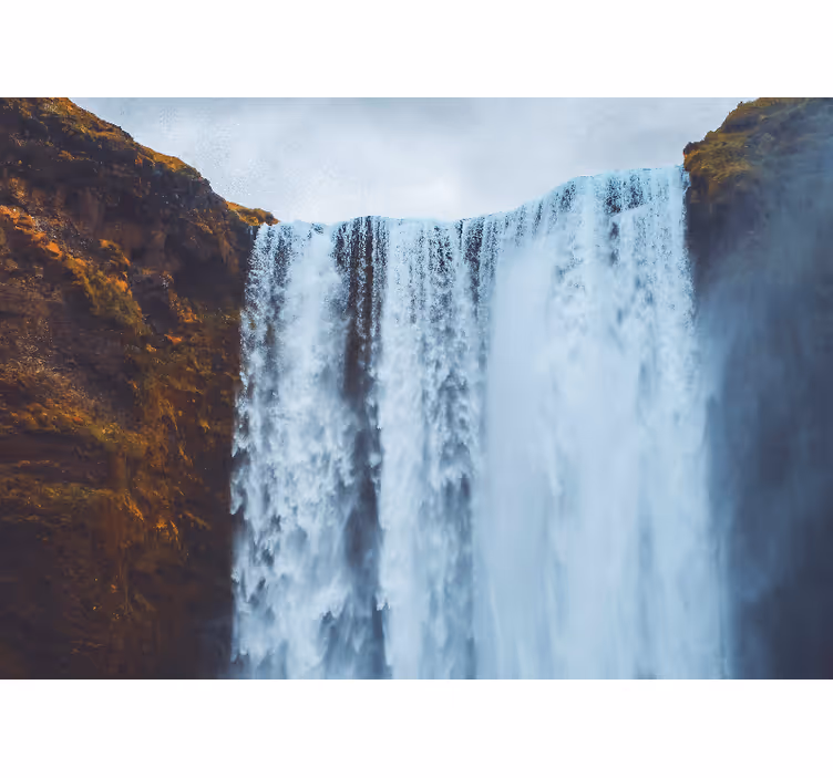 Fototapete Wasserfall erhabener wasserfall - TenStickers