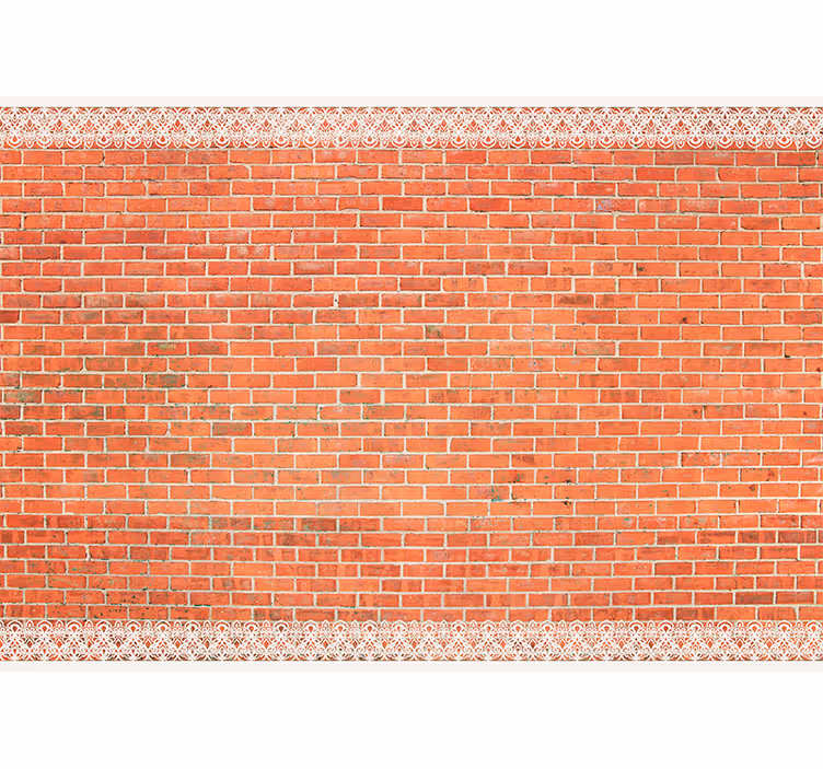 Fototapete Ziegelwand rustikaler hintergrund - TenStickers