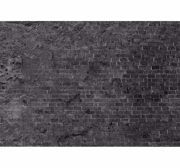 Fototapete ziegelwand raues ziegeloberfläche - TenStickers