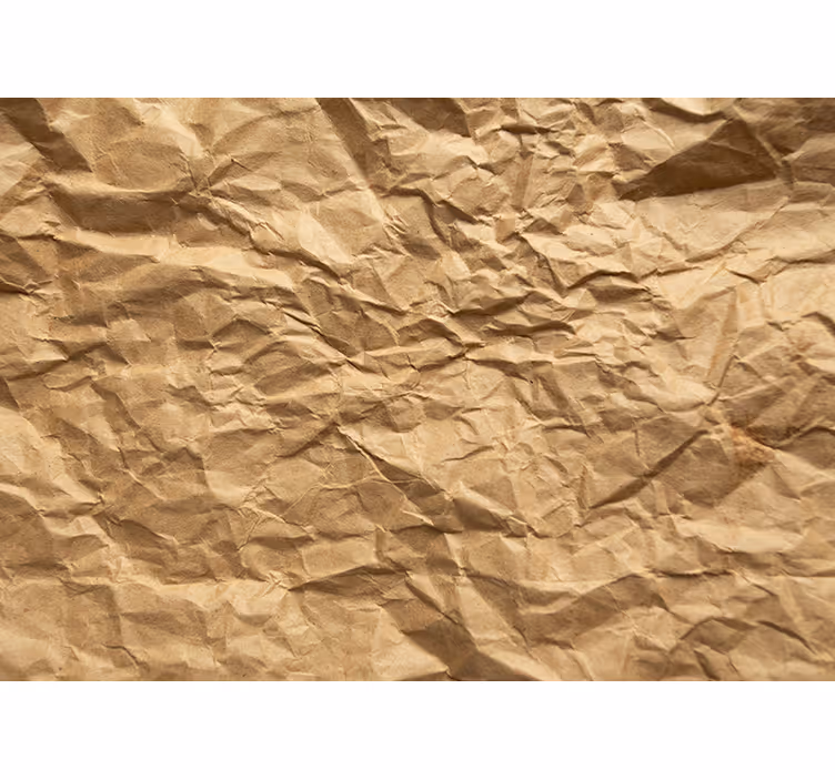 Fototapete textur zerknitterte braune oberfläche - TenStickers