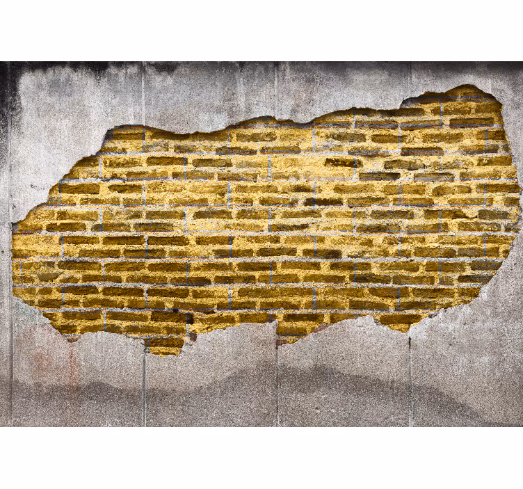 Fototapete textur rissiges steinmuster - TenStickers