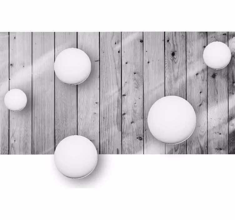 Fototapete textur geometrische kugelanordnung - TenStickers