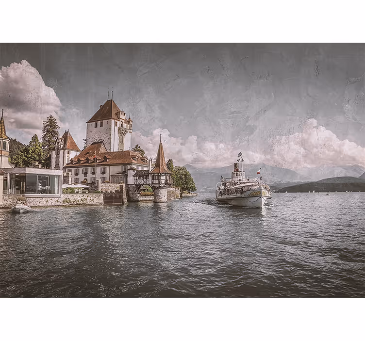 Fototapete städte mit erbe festungslandschaft - TenStickers