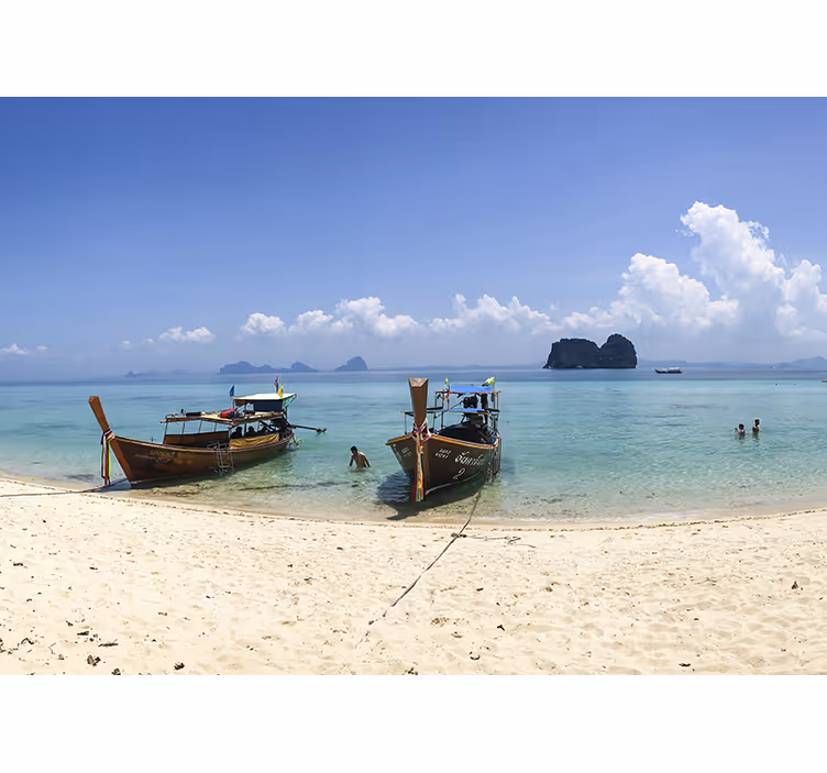 Fototapete landschaften tropische strandlandschaft - TenStickers