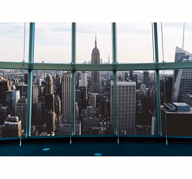 Fototapete new york skyline empire state - TenStickers
