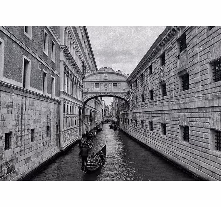 Fototapete städte venezianischer wasserweg - TenStickers