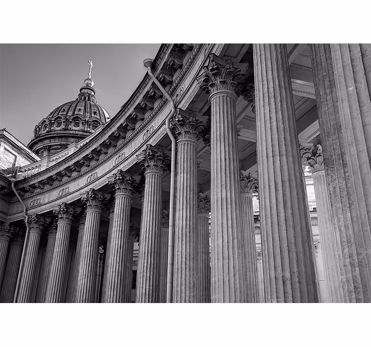 Fototapete städte architektonische eleganz - TenStickers
