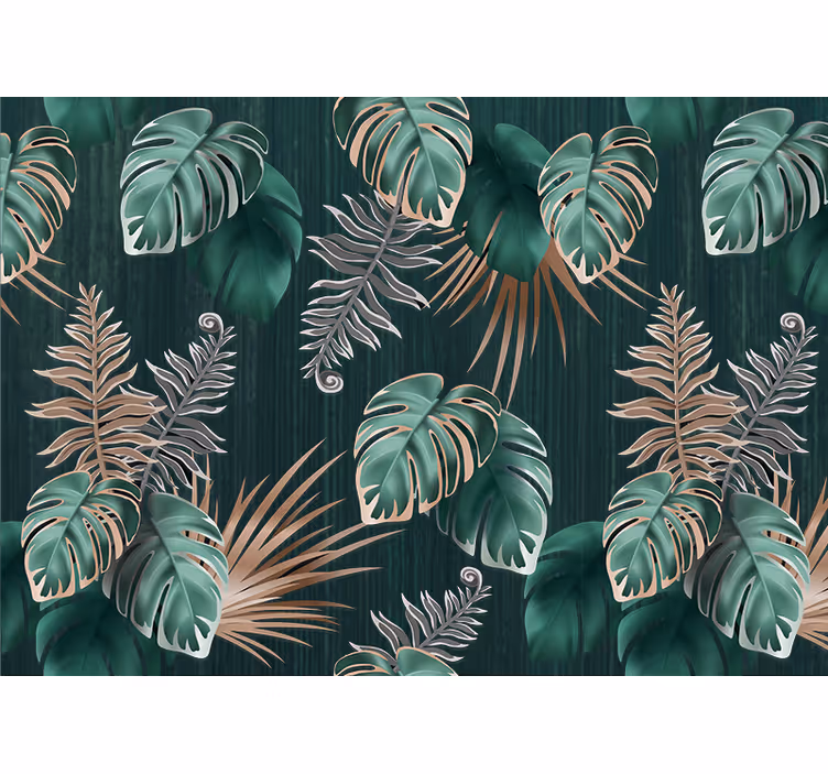 Fototapete natur tropische blatt inspirationen - TenStickers