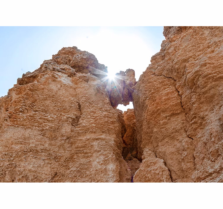 Fototapete berge atemberaubende felslandschaft - TenStickers