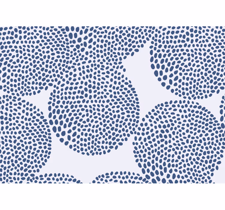 Fototapete textur mit organischem formenmuster - TenStickers