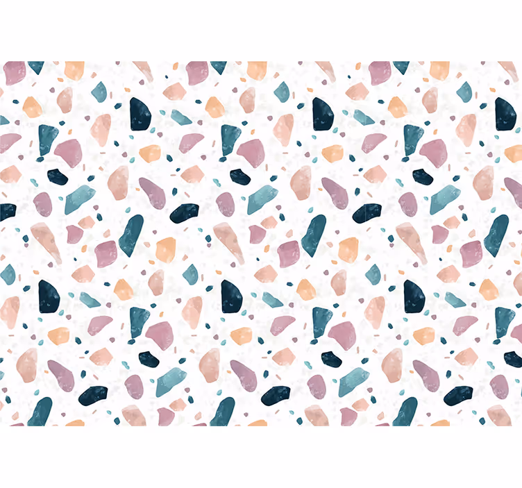Fototapete Textur abstraktes formmuster - TenStickers