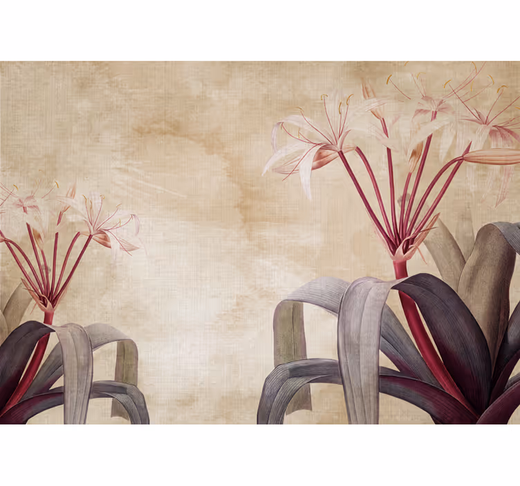 Fototapete blumen elegante blumenarrangements - TenStickers