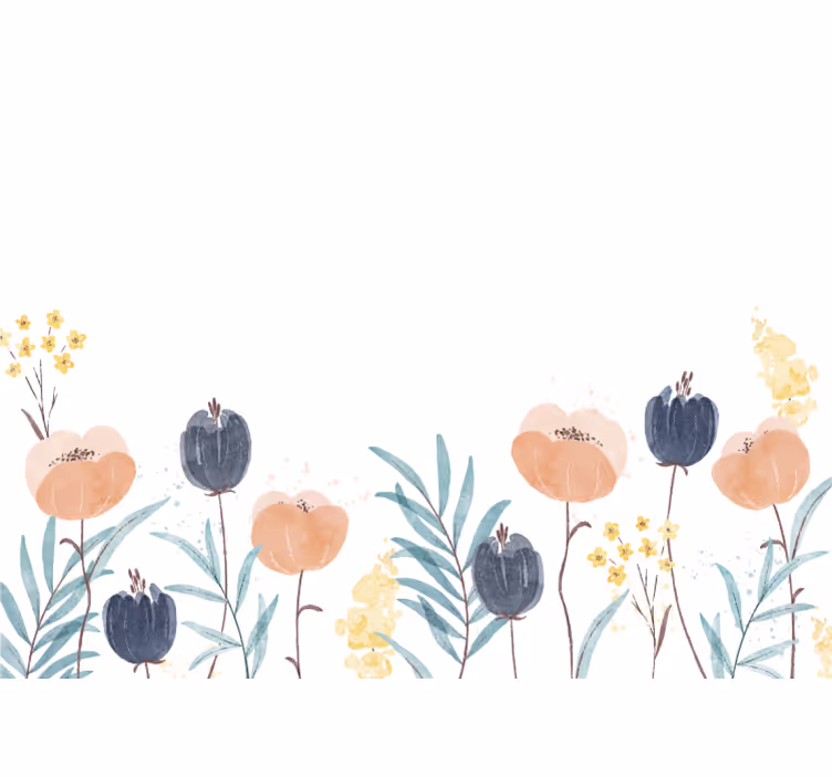 Fototapete blumen wundervolle blumenkomposition - TenStickers