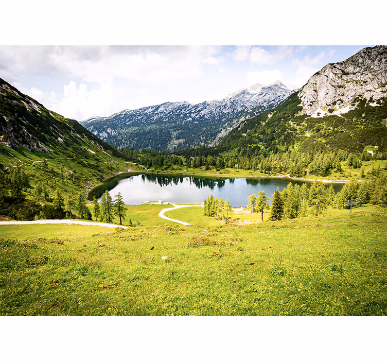 Fototapete landschaften alpenpanorama - TenStickers
