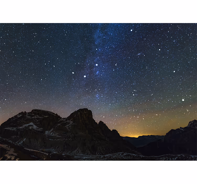 Fototapete weltraum nacht-himmel wunder - TenStickers
