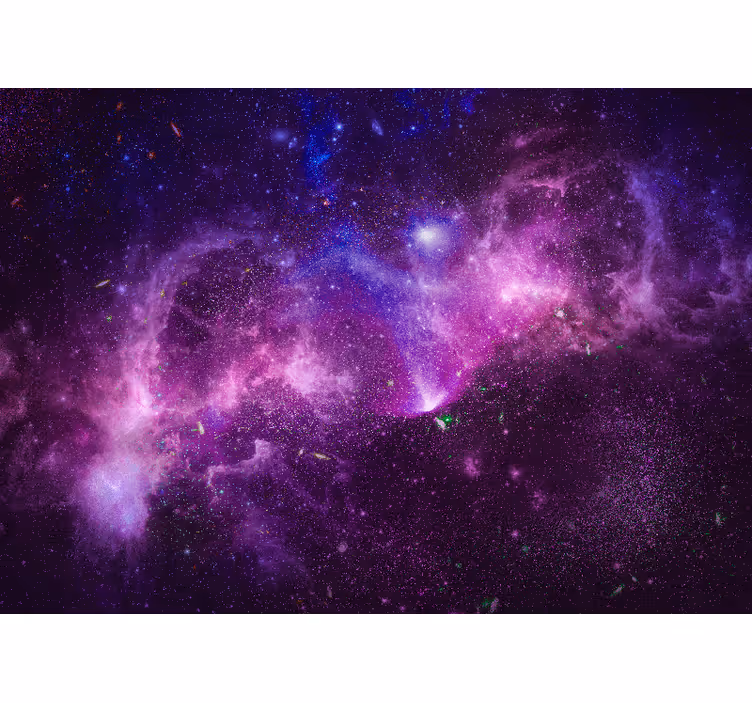 Fototapete weltraum himmlische galaxie szenerie - TenStickers