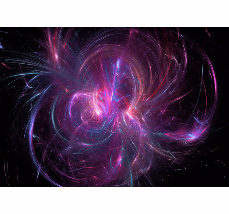 Fototapete abstrakt kosmischer energiestrudel - TenStickers