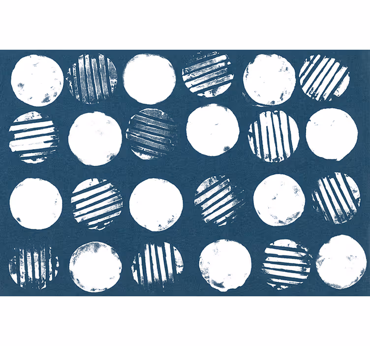 Fototapete textur mit kreisförmigem muster - TenStickers