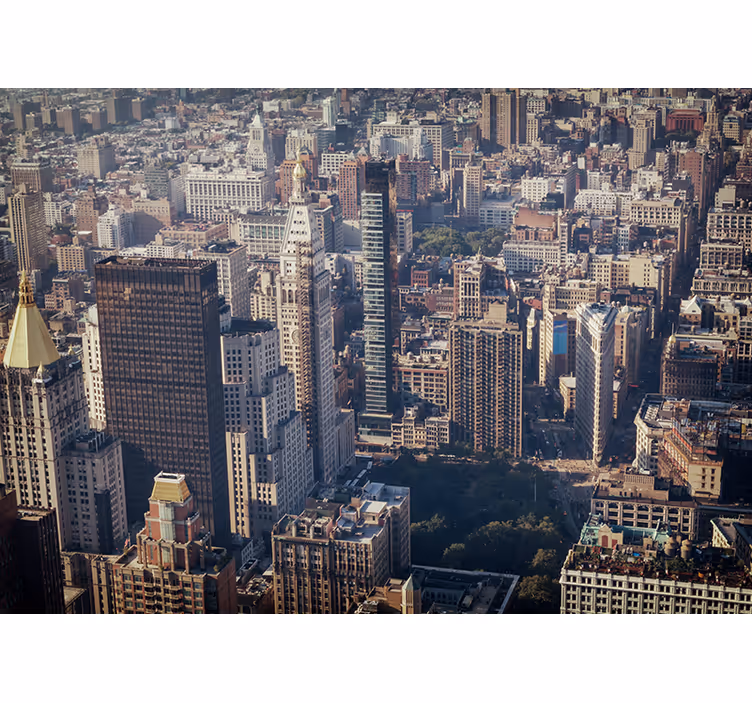 Fototapete städte urbane aussicht - TenStickers