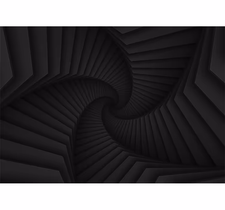 Fototapete abstrakt mit filigraner spiralform - TenStickers