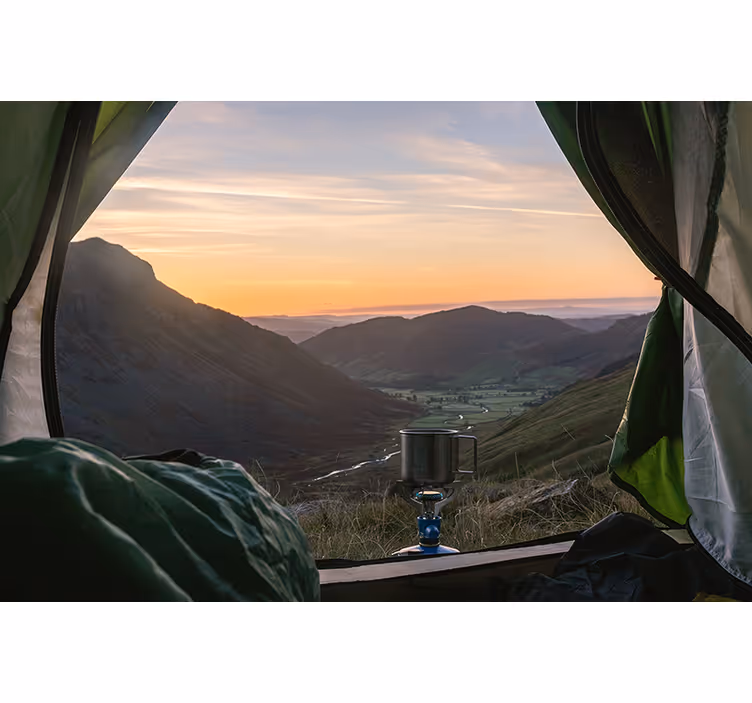 Fototapete landschaften malerische berglandschaft - TenStickers