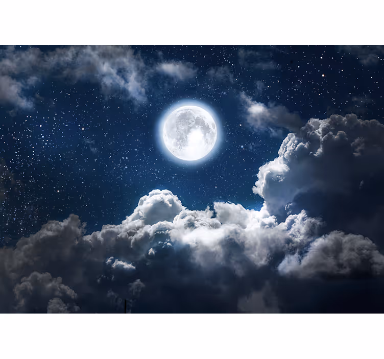 Fototapete himmel lunarabendhimmel - TenStickers