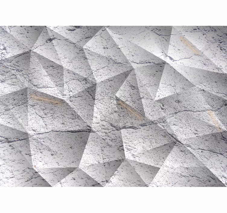 Fototapete textur im geometrischen steinlook - TenStickers