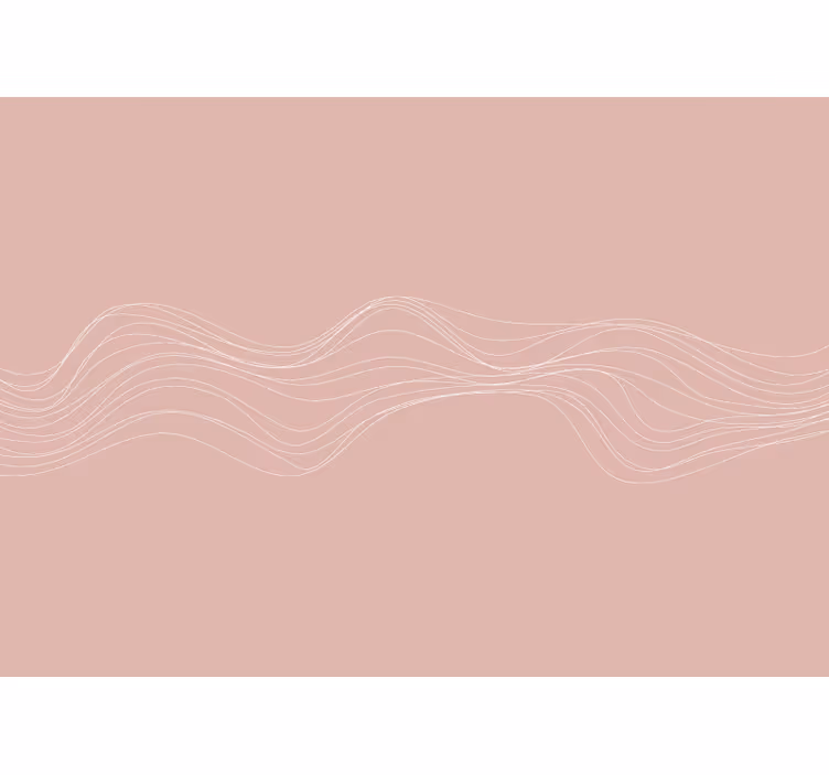 Fototapete textur elegante kurvenlinien - TenStickers
