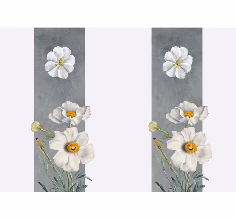 Fototapete Blumen elegantes gänseblümchen-design - TenStickers