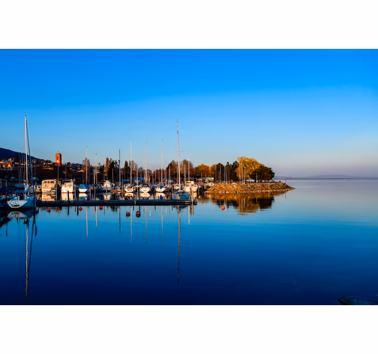 Fototapete Neuenburgersee - TenStickers