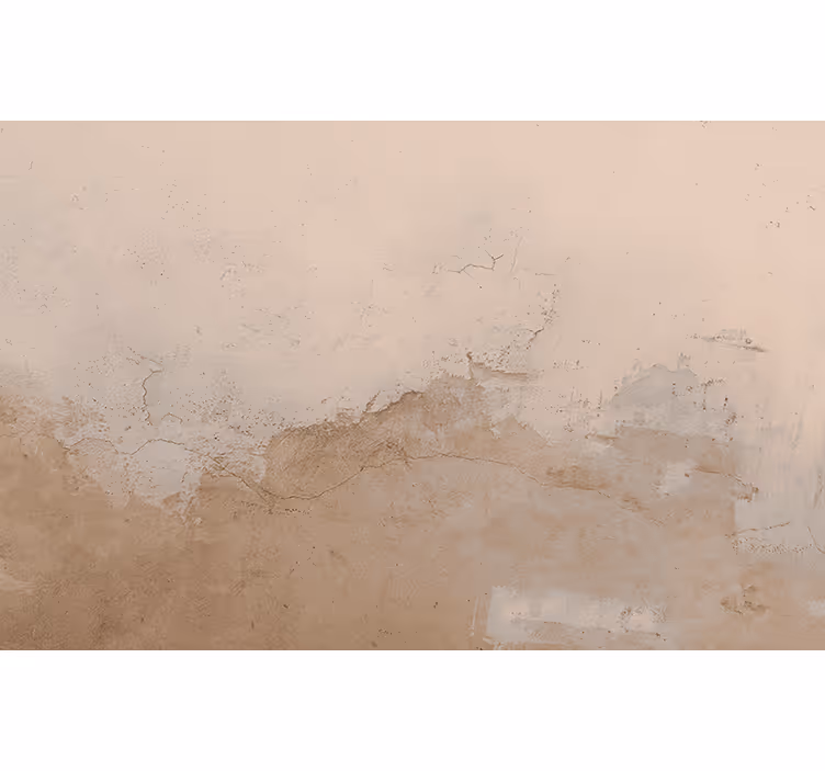 Fototapete Wohnzimmer mit Sandfarben - TenStickers