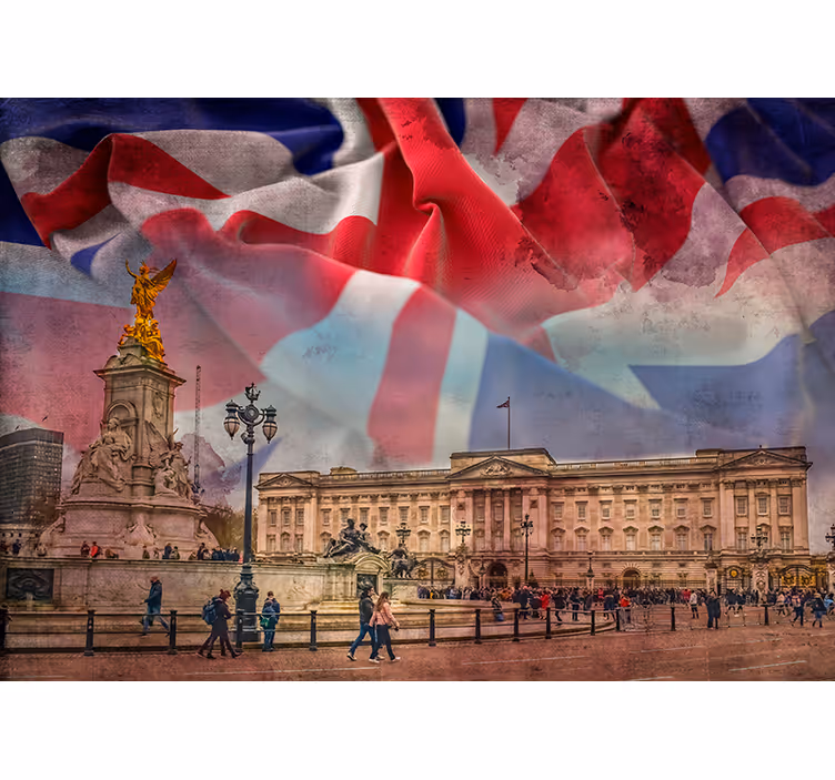 Fototapete London buckingham-zusammenfassung - TenStickers