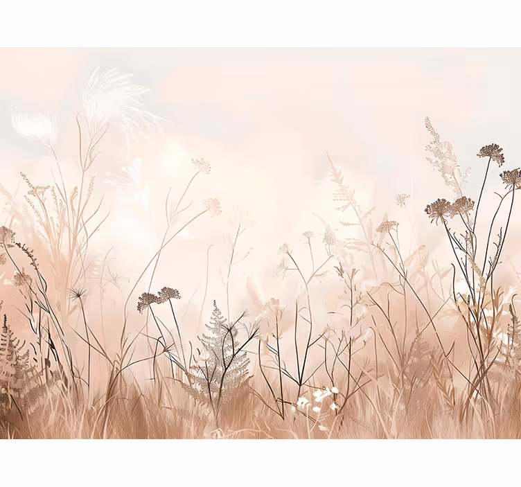 Fototapete Natur wilde Pflanzen - TenStickers