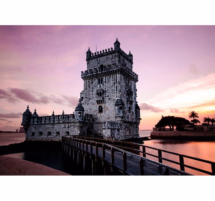 Fototapete Städte und Länder lissabon-turm - TenStickers