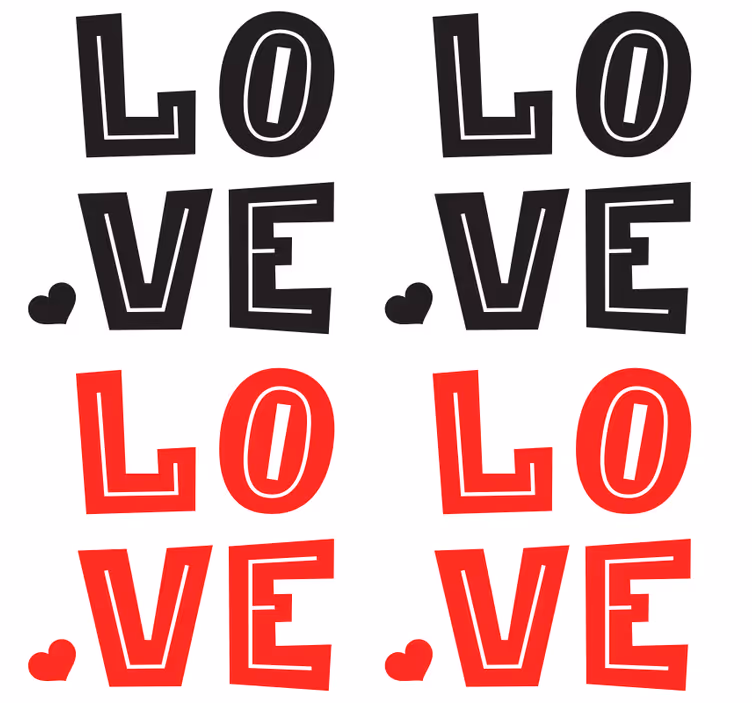 Bierdeckel sprüche in fetter liebes-schriftart - TenStickers