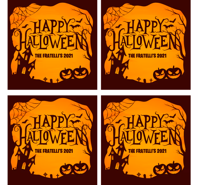 Untersetzer halloween für gruselige feiern - TenStickers