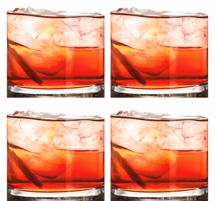 Bierdeckel whiskey on rocks präsentation - TenStickers