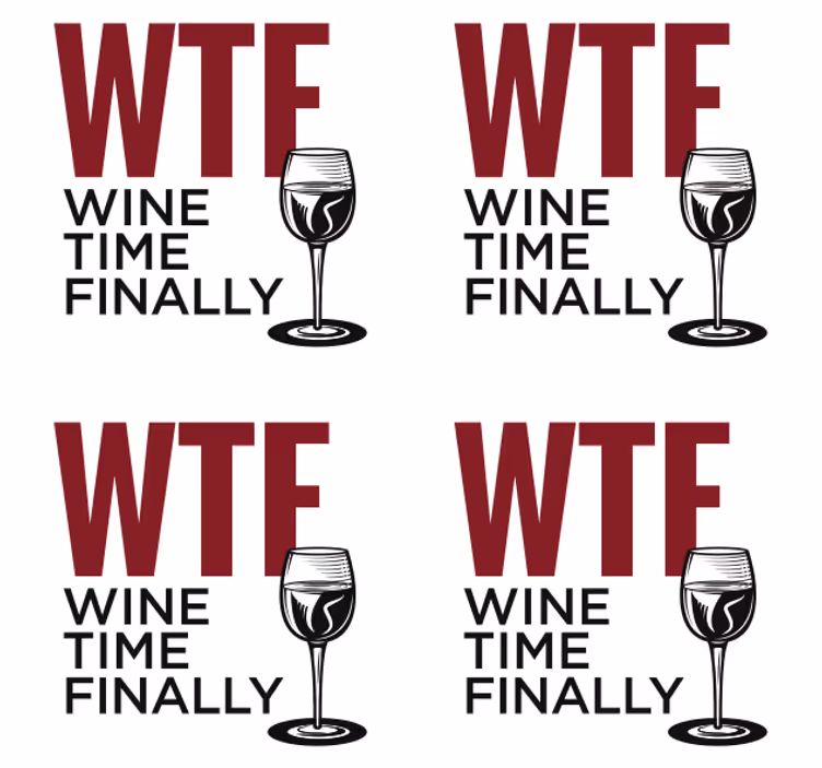 Bierdeckel sprüche für die weinzeit wtf - TenStickers