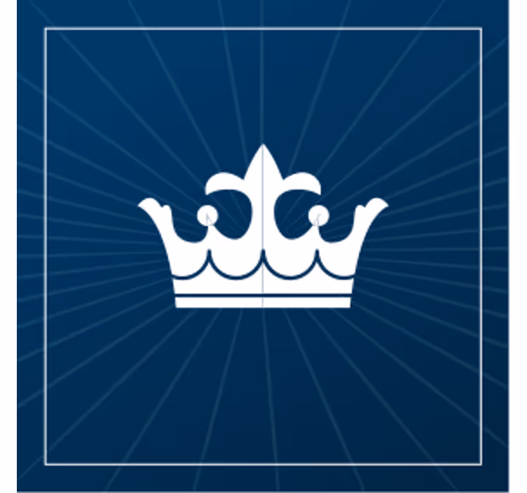 Bierdeckel mit kronenemblem-design - TenStickers