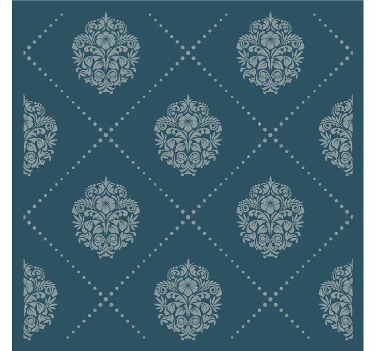 Untersetzer mit anmutigem blumenmotiv - TenStickers