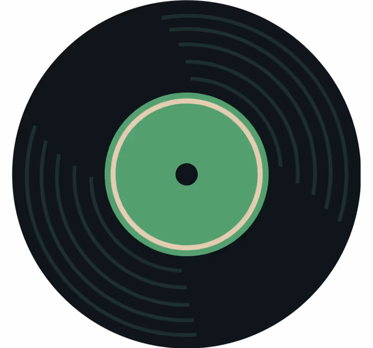 Untersetzer vintage Disco-set für jedes set - TenStickers
