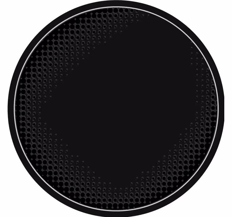 Bierdeckel mit strukturiertem runddesign - TenStickers