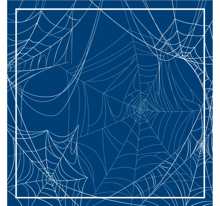 Untersetzer Halloween kompliziertes webmuster - TenStickers