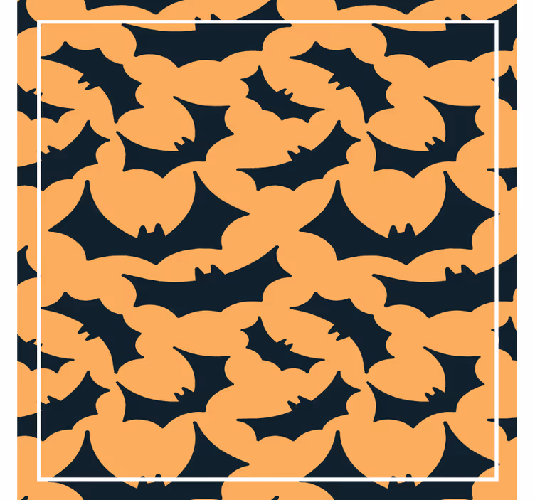Untersetzer halloween fledermaus muster - TenStickers