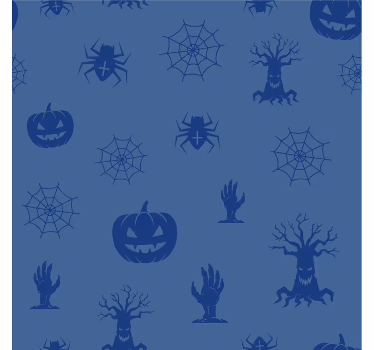 Untersetzer halloween mit gruseligem schattenmuster - TenStickers