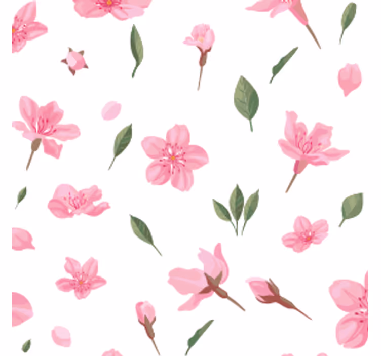 Bierdeckel mit floralen motiven - TenStickers