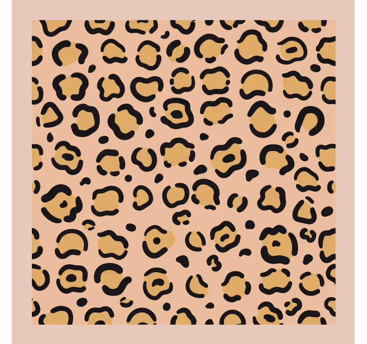 Untersetzer im leopardenmuster - TenStickers