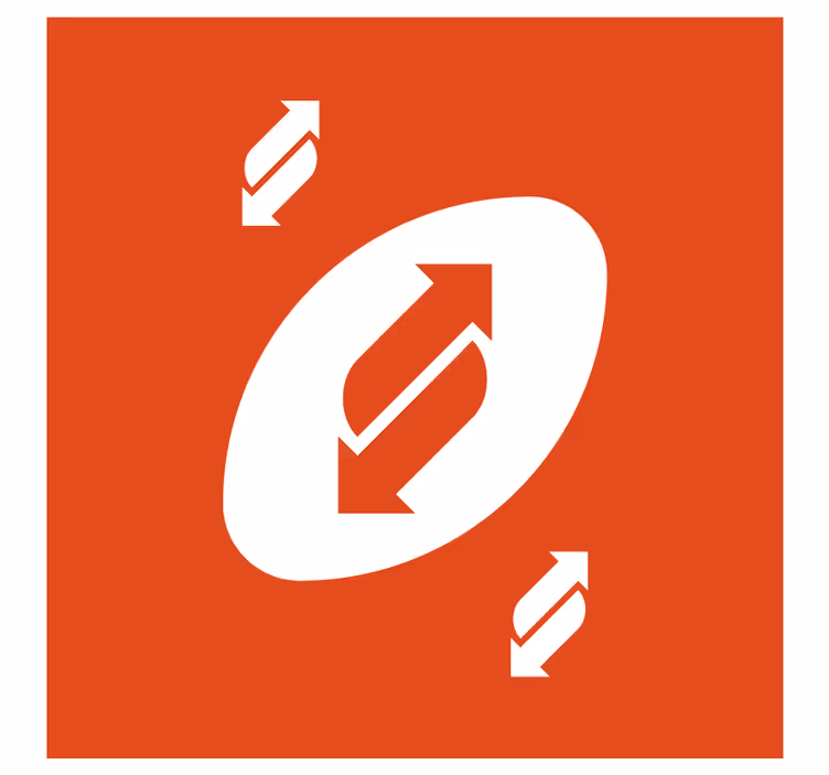 Vintage untersetzer mit kreisförmigem pfeilsymbol - TenStickers