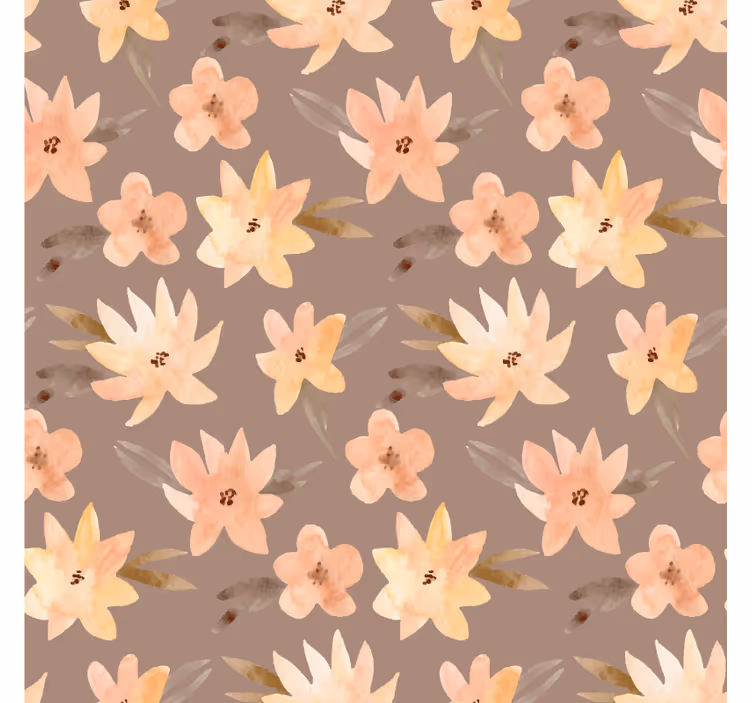 Untersetzer mit botanischem motiv - TenStickers